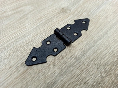Петля накладная декоративная P25х100 (Черная)