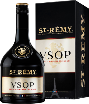 Бренді TM Saint Remy VSOP 0.7 л 40% у подарунковій упаковці (3161423070012)