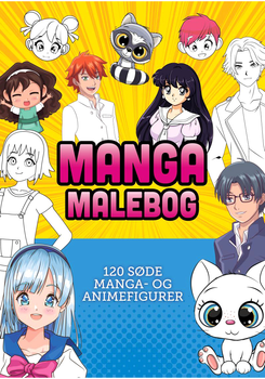 Книжка-розмальовка Legind Manga (9788775376629)