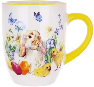 Кружка керамічна "Happy Easter" Свято Весни 340мл