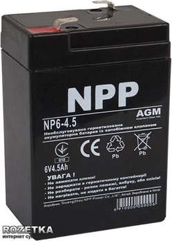 Аккумуляторная батарея NPP NP6-4.5 (NP645)