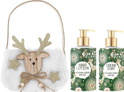 Набір - Vivian Gray Christmas Set (cr/soap/250ml + h/lot/250ml) (1139150-120203)