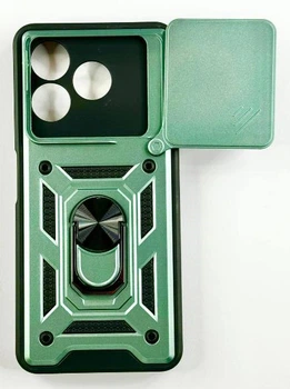 Чохол Camshield з кільцем-підставкою на Nubia V60 Design / (light green)