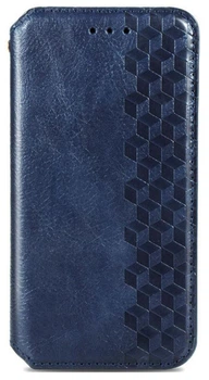 Чехол-книжка Cubik Book для Motorola Edge 70 Fusion / синий
