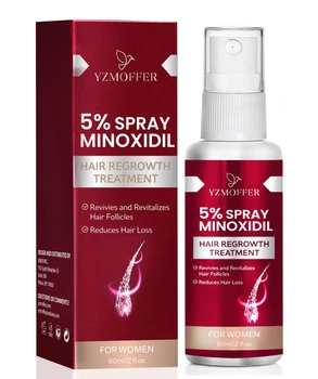 Миноксидил спрей для роста волос женщин Yzmoffer 5% Minoxidil Hair Growth Spray For Women 60 мл