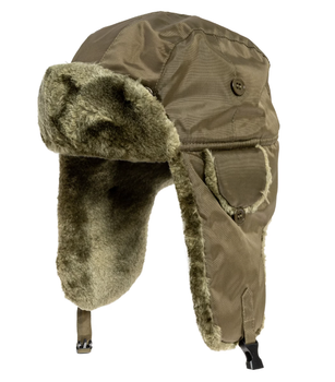 Шапка-вушанка Mil-Tec ma1 12105001 2XL 61-62 Оливковий