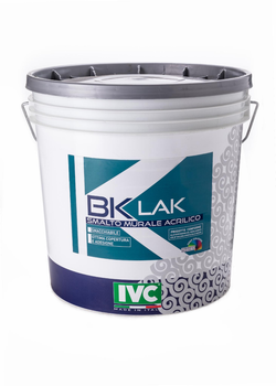 Краска интерьерная акриловая IVC BK LAK RAL 8019 1кг