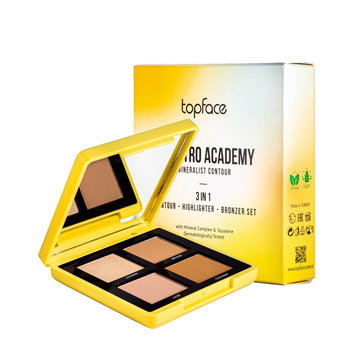 Палетка для контуринга лица Topface Maestro Academy Mineralist Contour №001