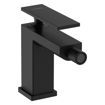 Cмеситель для гигиенического душа HANSGROHE Tecturis E на биде с джойстиком черный латунь с донным клапаном 73200670