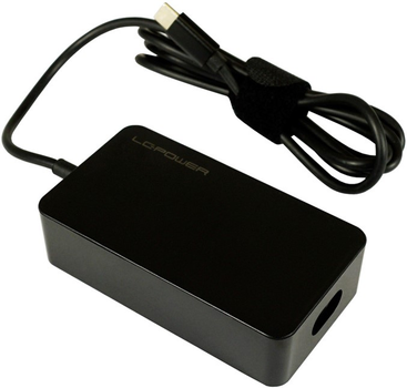 Блок живлення LC-Power 45W USB Type-C Black (LC-NB-PRO-45-C)