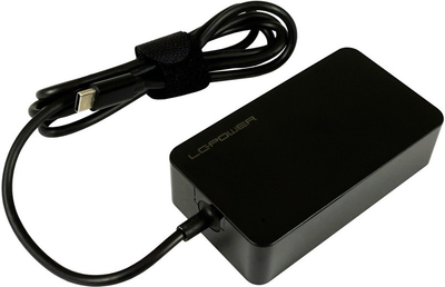 Блок живлення LC-Power 45W USB Type-C Black (LC-NB-PRO-45-C)