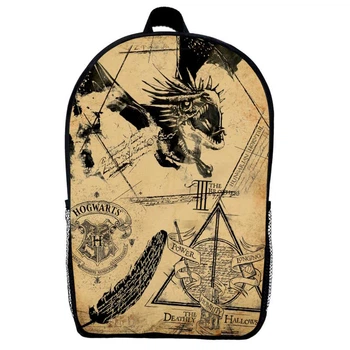 Рюкзак Гарри Поттер детский (Gear bag Harry Potter mini 04) черный, 29 х 21 х 9 см