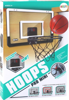 Zestaw do koszykówki Leantoys Hoops Pro Mini (5905991007364)