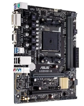 Материнская плата Asus A68HM-K (sFM2/FM2+, AMD A68H, PCI-Ex16) OEM