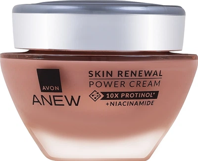 Оновлюючий крем для обличчя та шиї "Енергія протинолу" - Avon Anew Skin Renewal Power Cream 50ml (1358416-16472483)