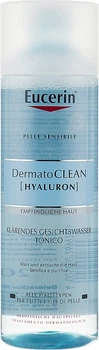 Освежающий тоник для чувствительной кожи - Eucerin DermatoClean Hyaluron Tonic 200ml (861237-134284)