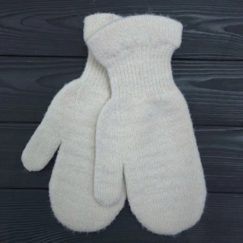 Варежки женские ODYSSEY (шерсть merino+ПА fibre) One Size бежевый 4107-п