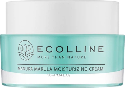 Зволожувальний крем для обличчя з медом манука та олією марули - Ecolline Manuka Marula Moisturizing Cream 50ml (1275803-139140)
