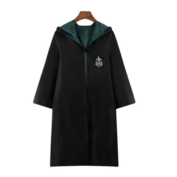 Плащ накидка Малфоя Слизерин мантия халат косплей из фильма Гарри Поттер Harry Potter S (100053СS)