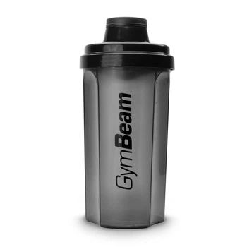 Шейкер напівпрозорий чорний 700 мл - GymBeam Accessories