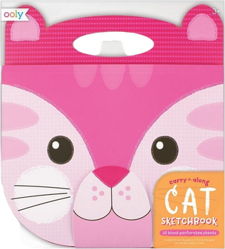 Скетчбук Ooly Cat 23 x 18 см 60 аркушів (0810078030577)