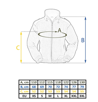 Флисовая кофта Mil-Tec Olive F2 10856001 размер 2XL