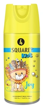 Дезодорант-спрей для детей "Joy" - 4 Square Kids Joy Deodorant Body Spray 150ml (1225381-1274522621-2)