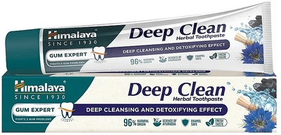 Травяная зубная паста с углем - Himalaya Gum Expert Deep Clean Herbal Toothpaste 75ml (1209450-1857346169-2)