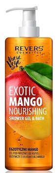 Питательный гель для душа и ванны "Манго" - Revers Exotic Mango Nourishing Shower & Bath Gel 400ml (1230241-21118880)
