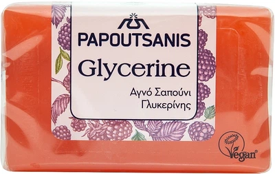 Глицериновое мыло с фруктово-ягодным ароматом - Papoutsanis Glycerine Soap 125g (1086248-1444466-2)