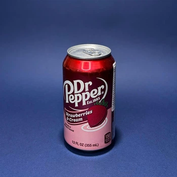 Напій Dr Pepper Strawberries & Cream 355 мл