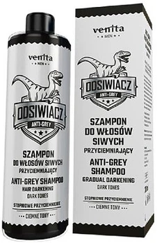 Шампунь для затемнения седых волос, темные тона - Venita Men Anti-Grey Shampoo Dark Tones 200ml (1244775-9617009)