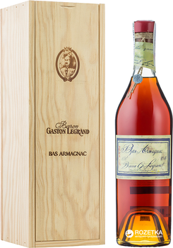 Арманьяк Baron Gaston Legrand Bas Armagnac 1976 0.7 л 40% (3558270014137)