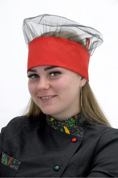 Поварской колпак с сеткой Соти велкро саржа - Форма повара (2661215500)