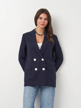 Куртка жіноча Zara 2505/521 XS Темно-синя (02505521401018)