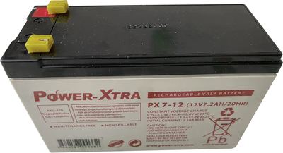 Акумуляторна батарея Power-Xtra PX7-12 Gray Case 12V 7Ah (YT29742)