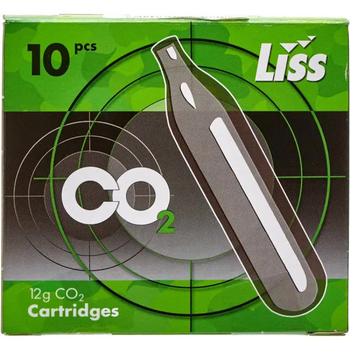 Баллон CO2 Liss 12 г 10 шт/уп