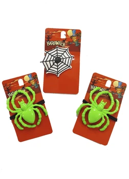 Набор резиночек и заколок на Хэллоуин аксессуары для волос Halloween Lidl разноцветный (840021)