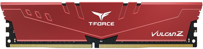 Pamięć RAM Team Group DDR4-3200 8192MB PC4-25600 T-FORCE Vulcan Z Red (TLZRD48G3200HC16C01)