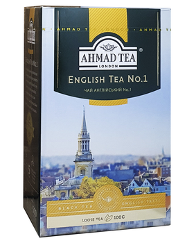 Чай Ахмад English №1 Англійський №1 чорн. 100г (14)
