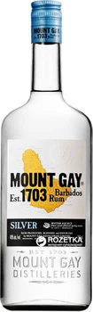 Ром Mount Gay Silver от 2 лет выдержки 0.7 л 40% (3035540004390)