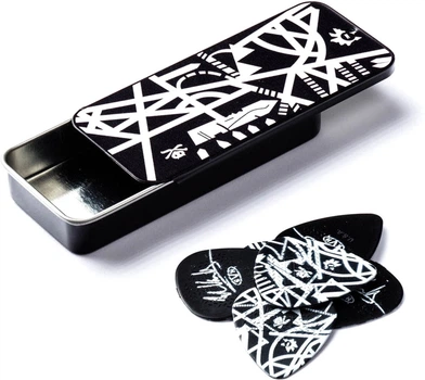 Набор медиаторов Dunlop EVHPT06 EVH Star Guitar Pick Tin 0.60 мм 6 шт (R126522)