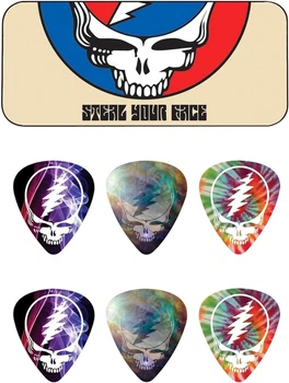 Набор медиаторов Dunlop GDPT04M Grateful Dead Steal Your Face Pick Tin 6 шт (R127380)