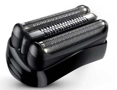 Сетка и режущий блок (картридж) Universal для бритвы Braun 21B 320S 3010S 3000S (572131095-11) метал нож Черный