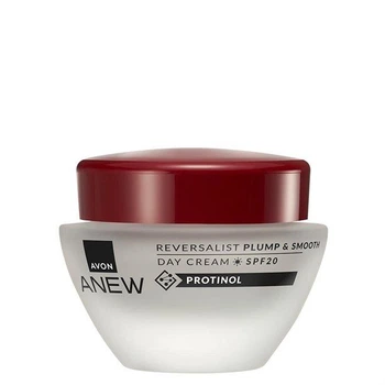 Дневной крем Avon Anew для лица «Упругость и гладкость» SPF 20 возраст 35+