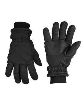 Рукавиці тактичні Mil-Tec утеплені 2XL Fingerhandschuhe Thinsulate Black (12530002-906-XXL)