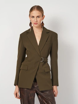 Куртка жіноча Zara 2264/707 S Хакі (02264707507028) – Брендовий