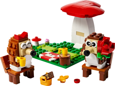 Zestaw klocków LEGO Piknik pary jeżyków 166 elementów (40711)