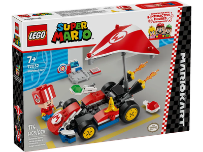 Zestaw klocków LEGO Super Mario Mario Kart: Standard Kart 174 elementy (72032)