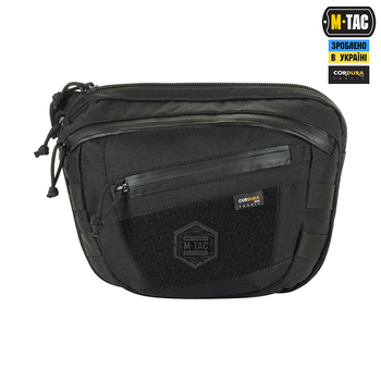 Сумка M-Tac Sphaera Hardsling Bag Large с липучкой Elite Black